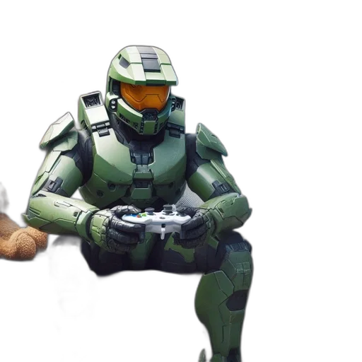 robot, weapon, concept art, 3d render transparent PNG cut-out