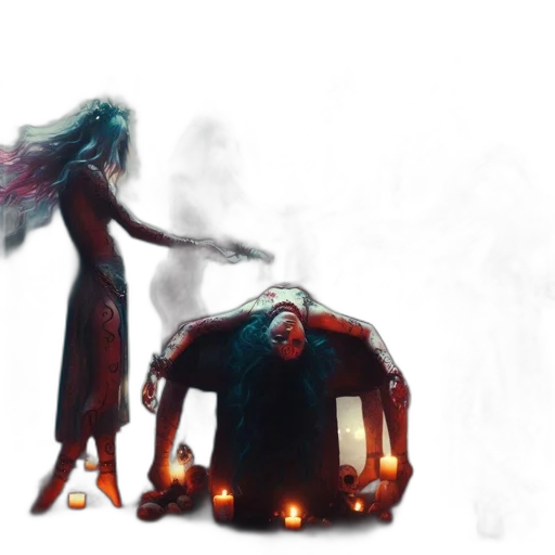 creature, mask, concept art, fantasy art transparent PNG cut-out