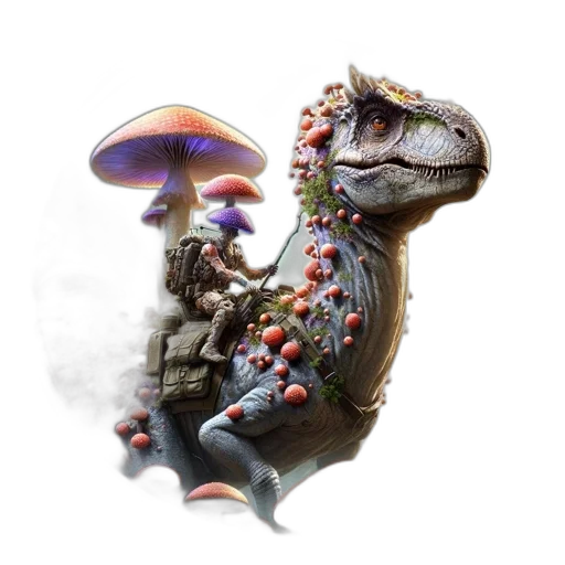 dragon, creature, animal, umbrella transparent PNG cut-out