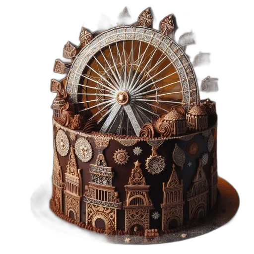 hat, crown, 3d render, fantasy art transparent PNG cut-out