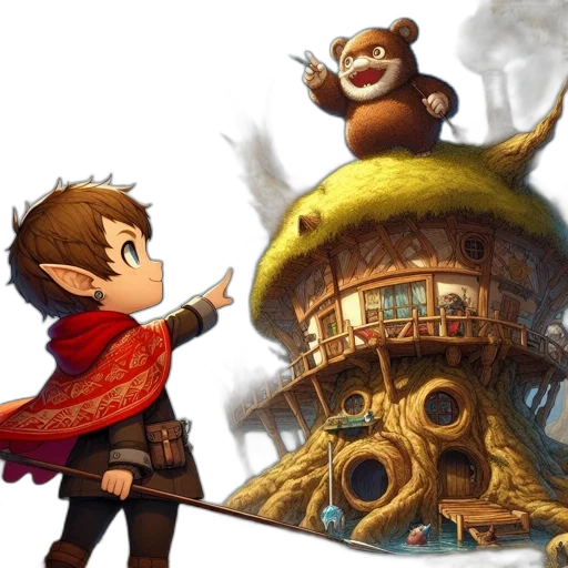 concept art, fantasy art, 3d render, fire transparent PNG cut-out