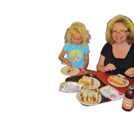 food, family, enjoys, hot transparent PNG cut-out