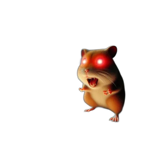 creature, animal, staff, hat transparent PNG cut-out
