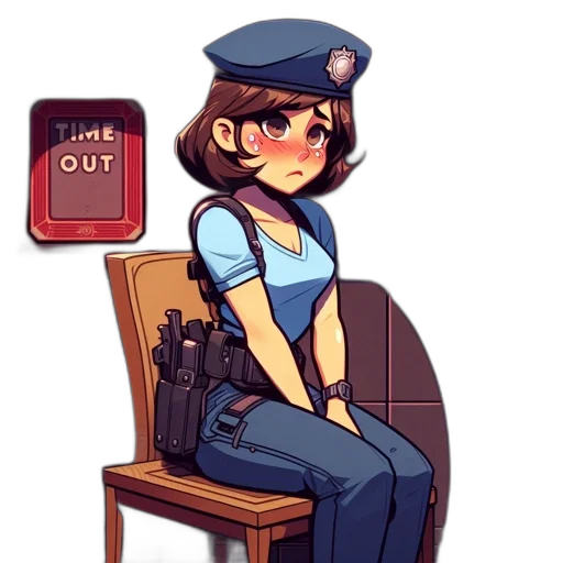 staff, furniture, dress, robot transparent PNG cut-out