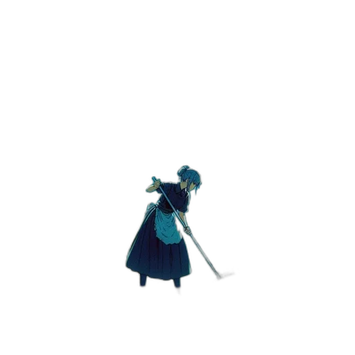 staff, sword, weapon, dress transparent PNG cut-out