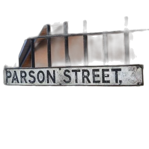 car, building, hat, staff transparent PNG cut-out