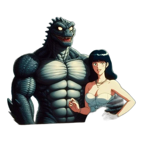creature, animal, dragon, robot transparent PNG cut-out