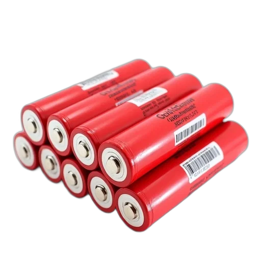 red, stack, nine, identical transparent PNG cut-out