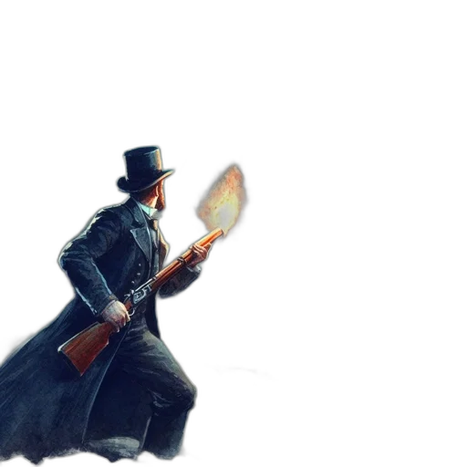 hat, umbrella, staff, weapon transparent PNG cut-out