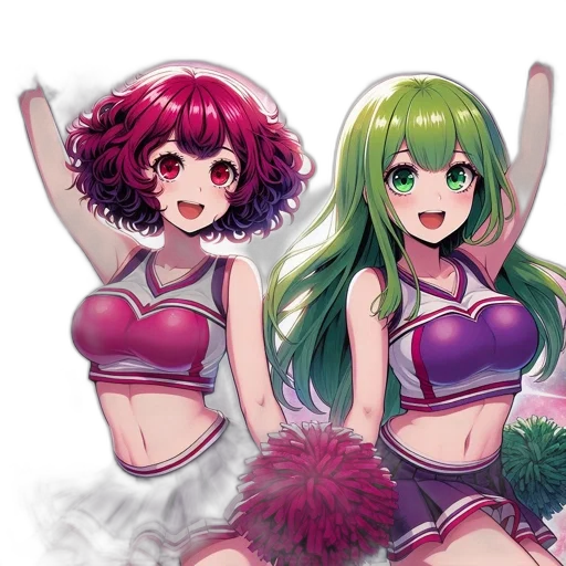 anime, pixel art, concept art, fantasy art transparent PNG cut-out