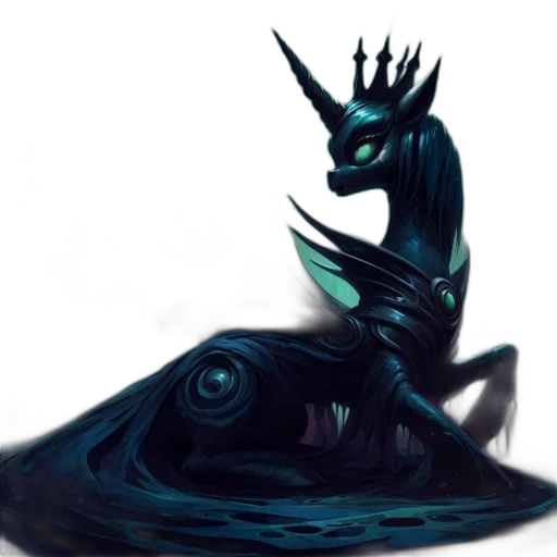 dragon, crown, creature, animal transparent PNG cut-out