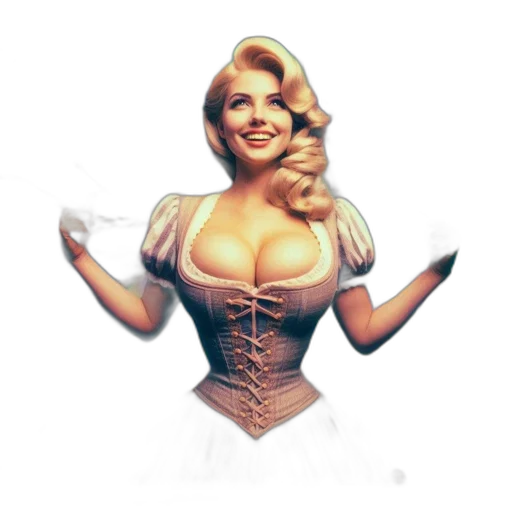 dress, crown, pixel art, fantasy art transparent PNG cut-out