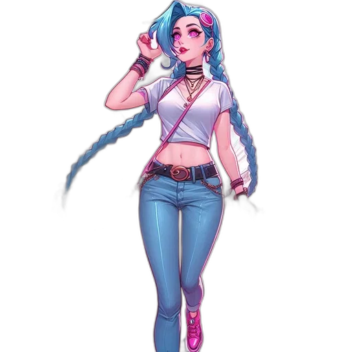 staff, vaporwave, concept art, anime transparent PNG cut-out