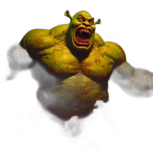 creature, face, animal, staff transparent PNG cut-out