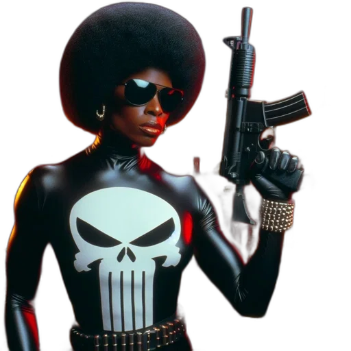 weapon, jacket, comic book art, concept art transparent PNG cut-out