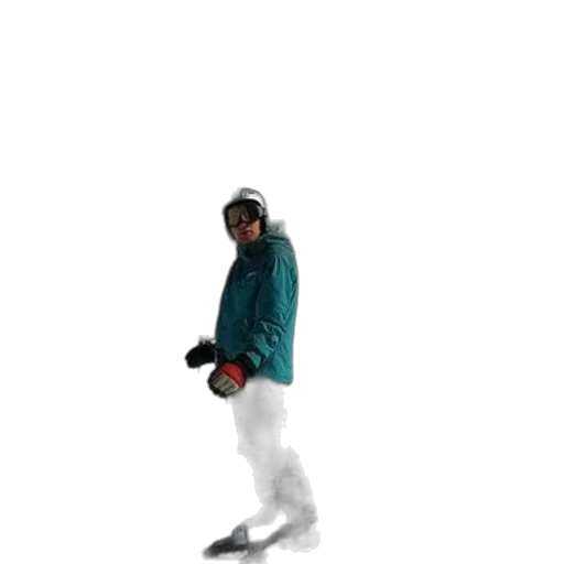 jacket, staff, hat, creature transparent PNG cut-out