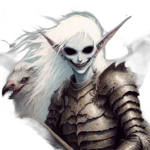dragon, mask, sword, face transparent PNG cut-out