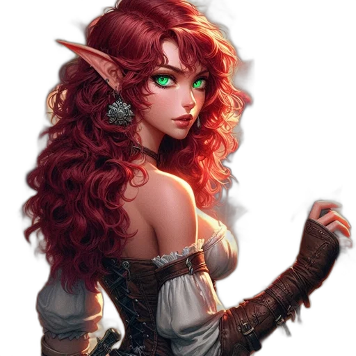 dragon, face, staff, dress transparent PNG cut-out