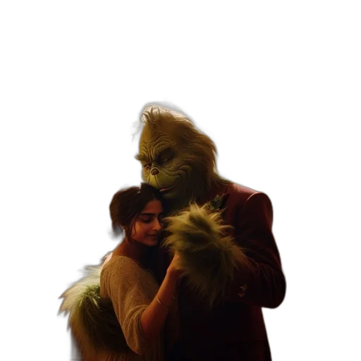 creature, animal, mask, staff transparent PNG cut-out