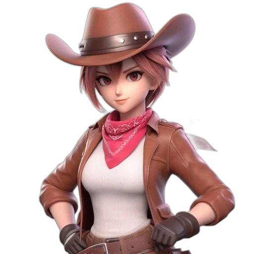 hat, jacket, weapon, staff transparent PNG cut-out