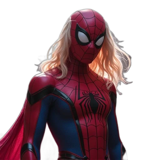 mask, hair, dress, comic book art transparent PNG cut-out