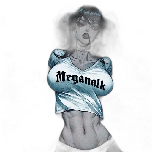 comic book art, concept art, fantasy art, cyberpunk transparent PNG cut-out