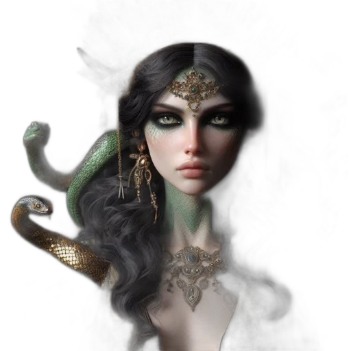 jewelry, dragon, mask, crown transparent PNG cut-out
