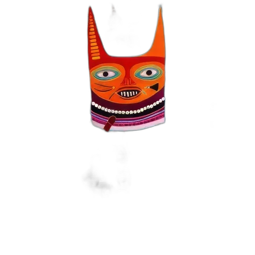 mask, dress, jewelry, creature transparent PNG cut-out