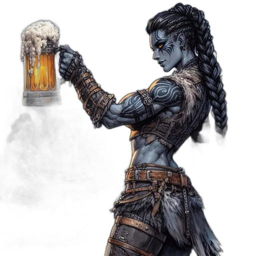 fantasy art, concept art, comic book art, pixel art transparent PNG cut-out