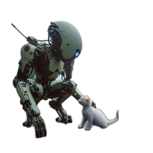 robot, animal, weapon, creature transparent PNG cut-out