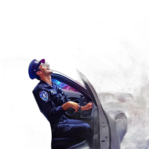 car, concept art, vaporwave, photorealistic transparent PNG cut-out