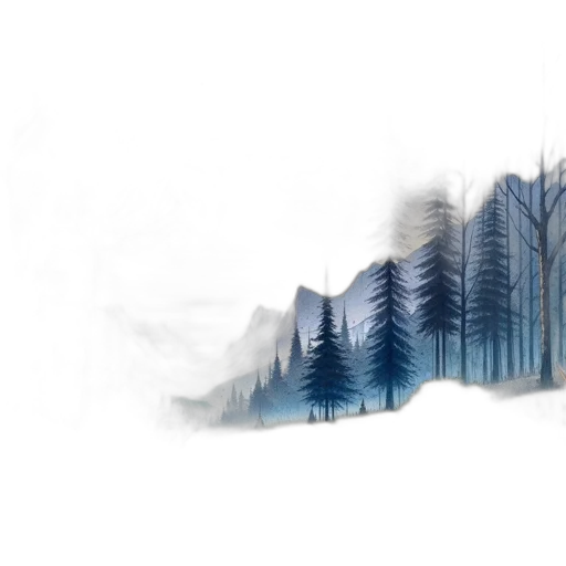 concept art, watercolor, fantasy art, pixel art transparent PNG cut-out
