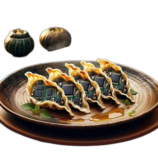 food, jewelry, dragon, photorealistic transparent PNG cut-out
