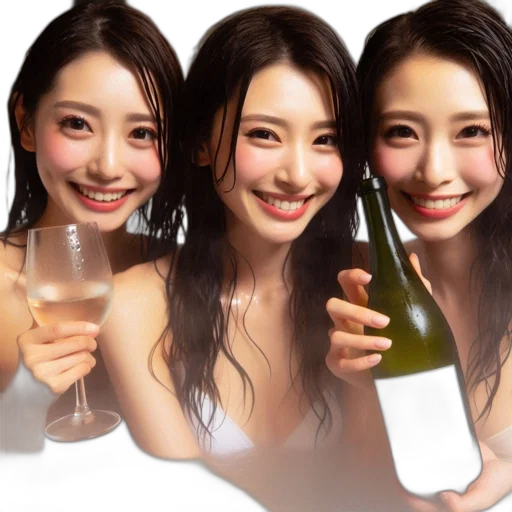 bottle, photorealistic, 3d render, oil painting transparent PNG cut-out