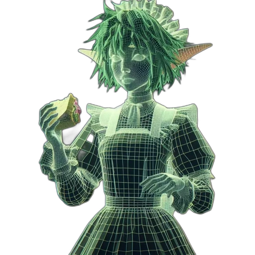 dress, staff, mask, food transparent PNG cut-out