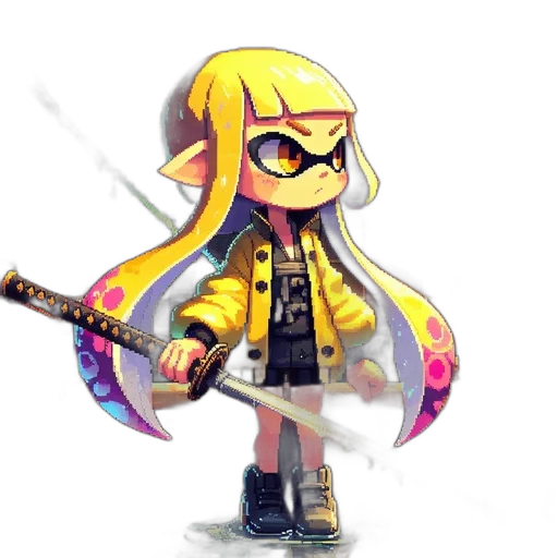 weapon, jacket, staff, animal transparent PNG cut-out