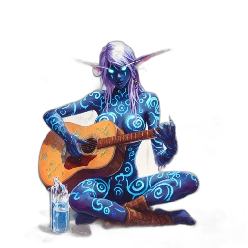 dragon, dress, bottle, fantasy art transparent PNG cut-out