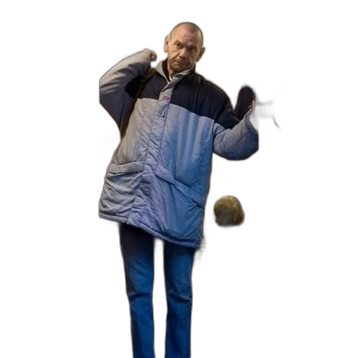 jacket, umbrella, staff, weapon transparent PNG cut-out
