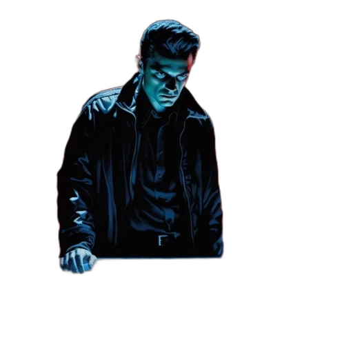 jacket, mask, face, creature transparent PNG cut-out