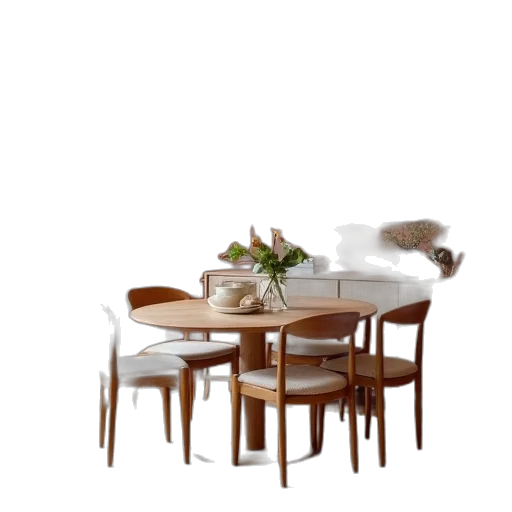 furniture, food, 3d render, photorealistic transparent PNG cut-out