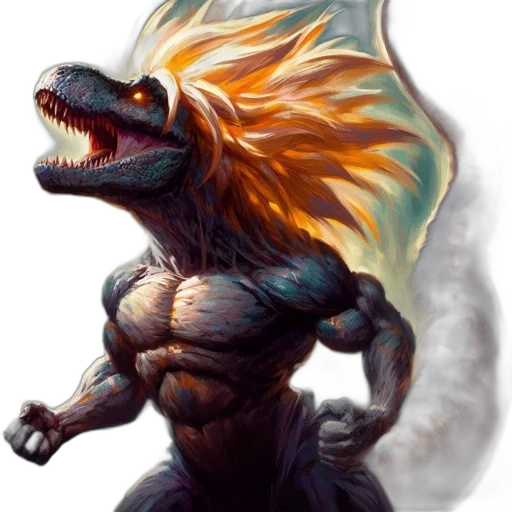dragon, creature, animal, fantasy art transparent PNG cut-out