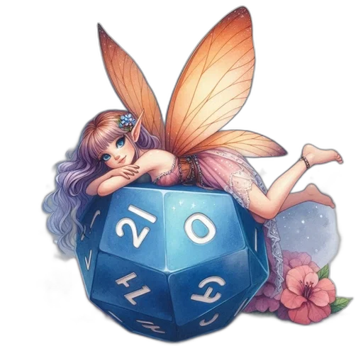 fantasy art, concept art, watercolor, pixel art transparent PNG cut-out