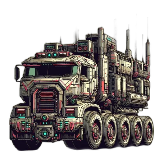 weapon, robot, concept art, fantasy art transparent PNG cut-out