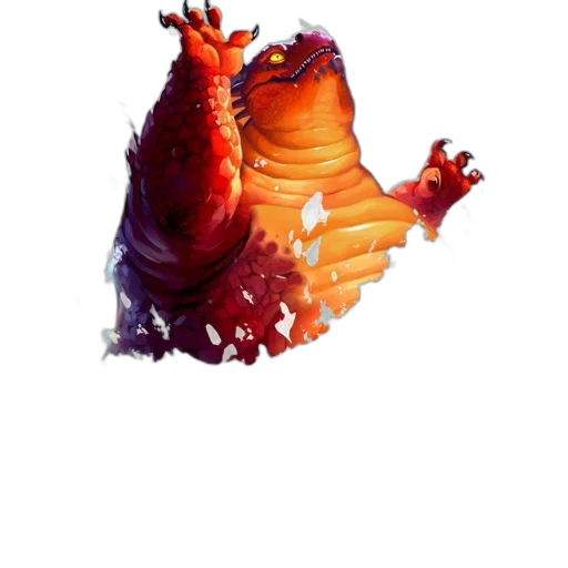 dragon, creature, animal, crown transparent PNG cut-out