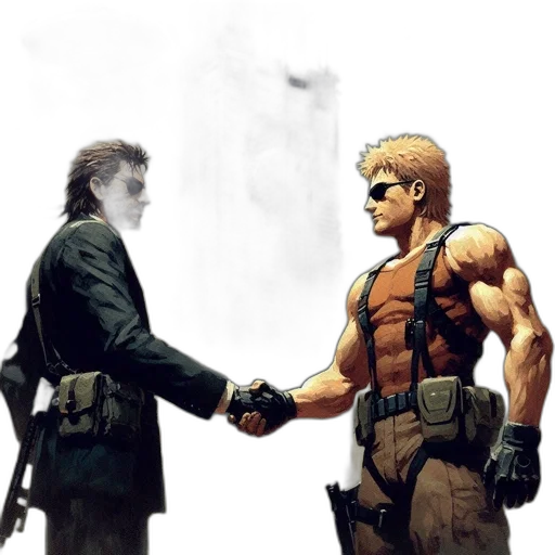 concept art, comic book art, cyberpunk, pixel art transparent PNG cut-out