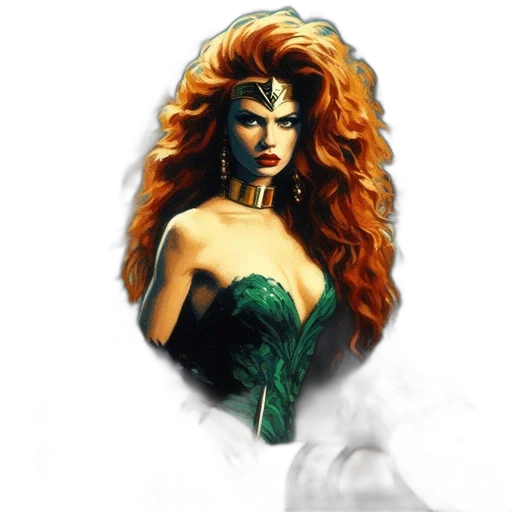 mask, fantasy art, comic book art, photorealistic transparent PNG cut-out