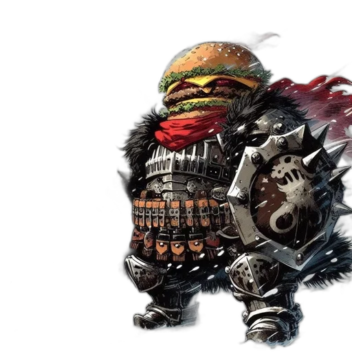 food, weapon, robot, animal transparent PNG cut-out