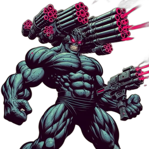 weapon, sword, staff, comic book art transparent PNG cut-out