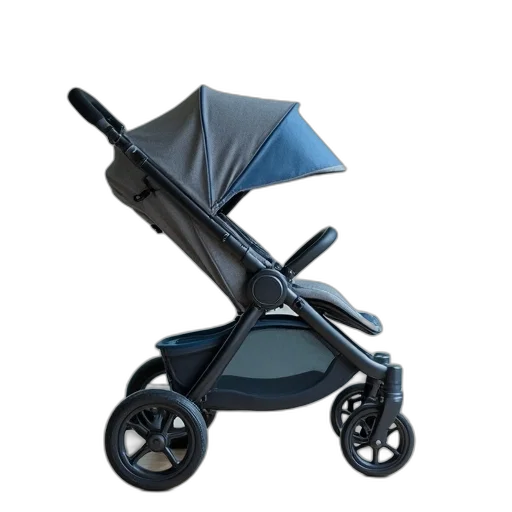umbrella, 3d render, lite, stroller transparent PNG cut-out