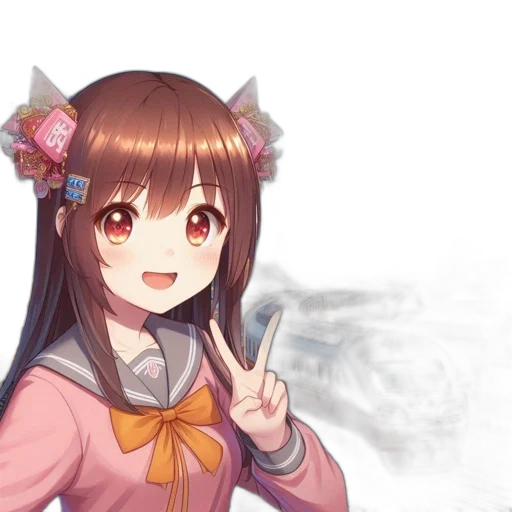 staff, flower, weapon, face transparent PNG cut-out
